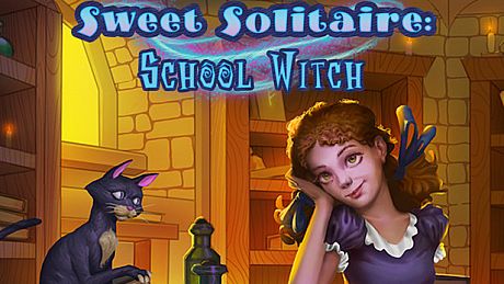 Sweet Solitaire: School Witch Game
