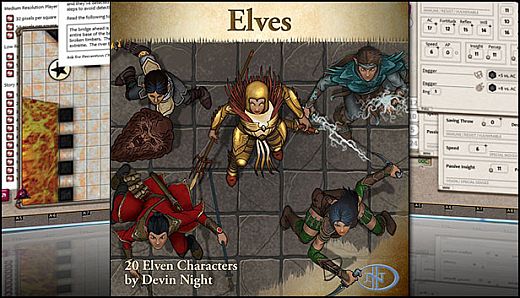 Fantasy Grounds - Elves (Token Pack)