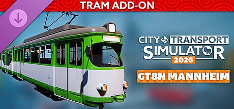 CTS 2026 - Tram DLC: GT8N Mannheim DLC