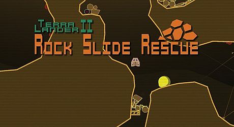 Terra Lander II - Rockslide Rescue Game