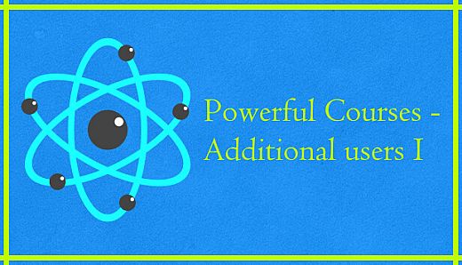 Powerful Courses - Additional users I