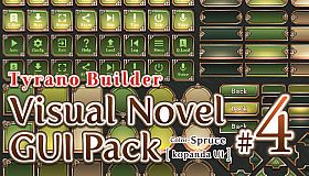 Tyrano Builder - Visual Novel GUI Pack #4 Color-Spruce [kopanda UI]