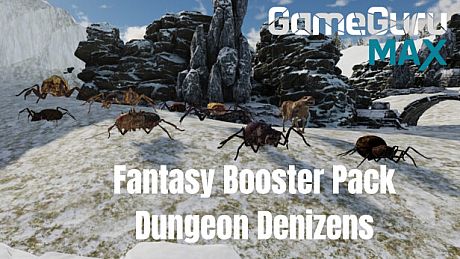 GameGuru MAX Fantasy Booster Pack - Dungeon Denizens DLC