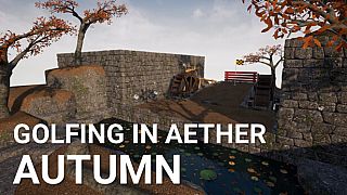 Golfing in Aether - Autumn DLC
