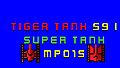 Tiger Tank 59 Ⅰ Super Tank MP015