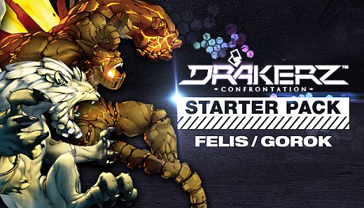 DRAKERZ-Confrontation : virtual STARTER pack FELIS + GOROK