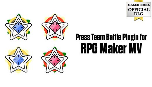 RPG Maker MV - Press Team Battle System Plugin