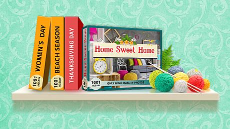 1001 Jigsaw. Home Sweet Home Game