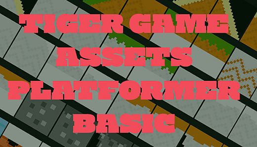 TIGER GAME ASSETS PLATFORMER BASIC