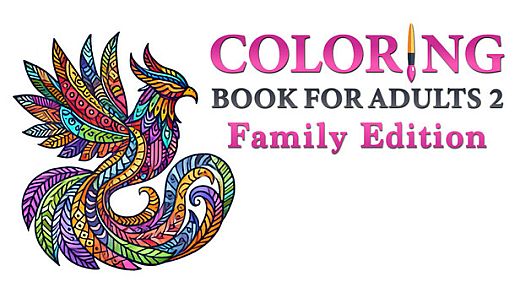 Coloring Book for Adults 2 - Family Edition