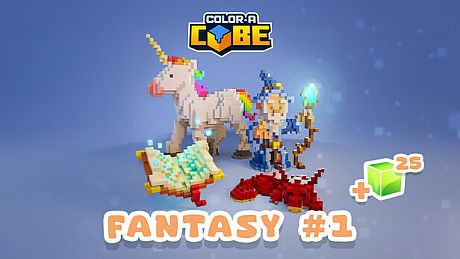 Color a Cube - Fantasy Pack #1 DLC