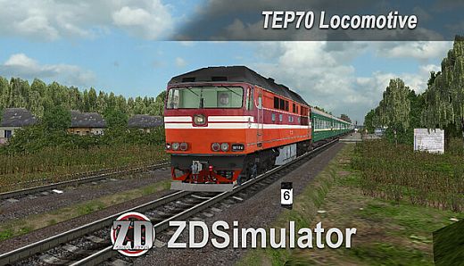 ZDSimulator - TEP70 Locomotive