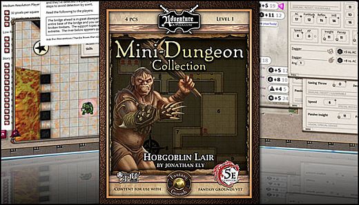 Fantasy Grounds - Mini-Dungeon Collection: Hobgoblin Lair (5E)