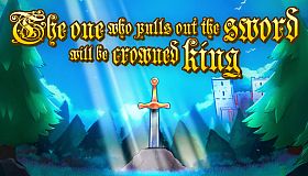 The one who pulls out the sword will be crowned king