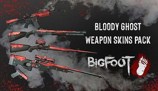 BIGFOOT - WEAPON SKINS "BLOODY GHOST"