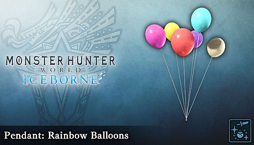 Monster Hunter World: Iceborne - Pendant: Rainbow Balloons