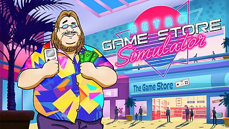 Retro Game Store Simulator Game