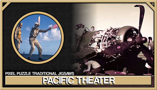 Pixel Puzzles Traditional Jigsaws Pack: Pacific Theater