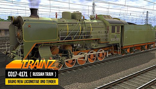 Trainz Plus DLC - CO17-4171 ( Russian Loco and Tender )