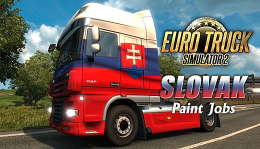 Euro Truck Simulator 2 - Slovak Paint Jobs Pack