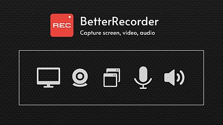 BetterRecorder - Capture Screen, Video, Audio for Mac Game