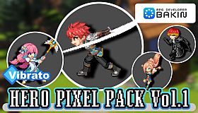 RPG Developer Bakin Vibrato HERO PIXEL PACK Vol.1