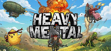 Heavy Mental: A Co-op Action Roguelite Game