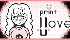 Print I Love U