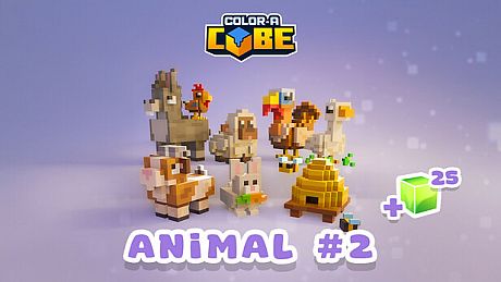 Color-A-Cube - Farm Animal Pack #2 DLC