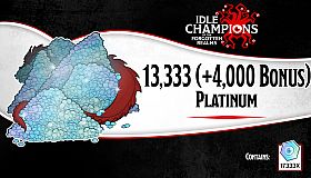 Idle Champions of the Forgotten Realms - 13,333 (+4,000 Bonus) Platinum