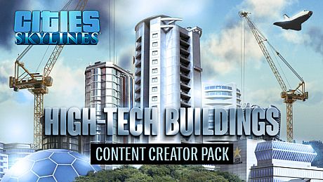 Cities: Skylines - Content Creator Pack: High-Tech Buildings DLC