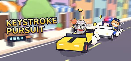 Keystroke Pursuit Game
