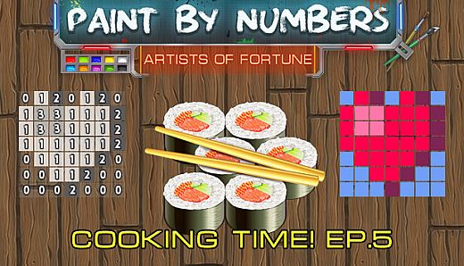Paint By Numbers - Cooking Time! Ep. 5