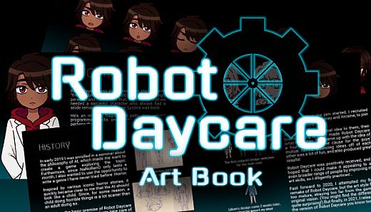 Robot Daycare - Art Book