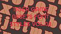 TIGER GAME ASSETS FONT STYLES VOL.08