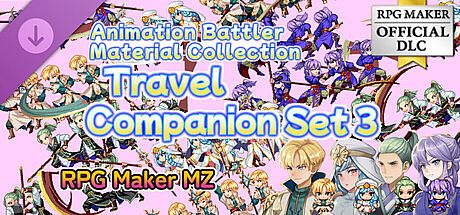 RPG Maker MZ - Animation Battler Material Collection Travel Companion Set 3