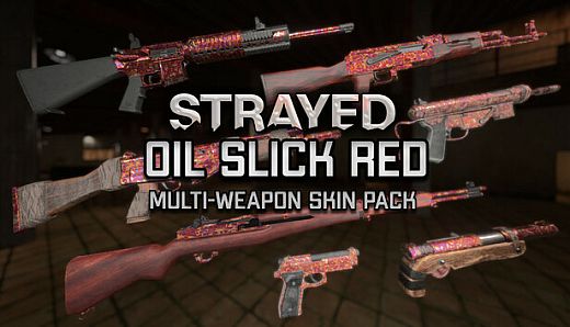 Strayed - Oil Slick Red Multi-Weapon Skin Pack