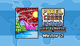 Pixel Cross Stitch - Winter Pack 2
