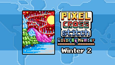 Pixel Cross Stitch - Winter Pack 2 DLC