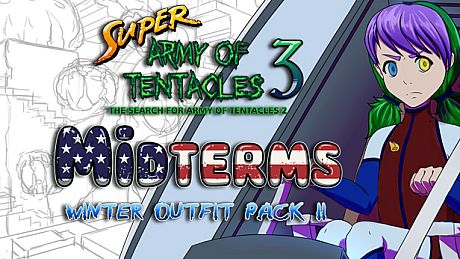 SUPER ARMY OF TENTACLES 3: Winter Outfit Pack II: Midterms 2018 DLC