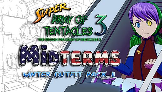 SUPER ARMY OF TENTACLES 3: Winter Outfit Pack II: Midterms 2018