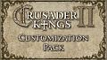 DLC - Crusader Kings II: Customization Pack