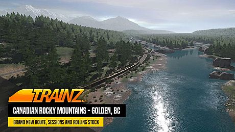 Trainz 2019 DLC: Canadian Rocky Mountains - Golden, BC DLC
