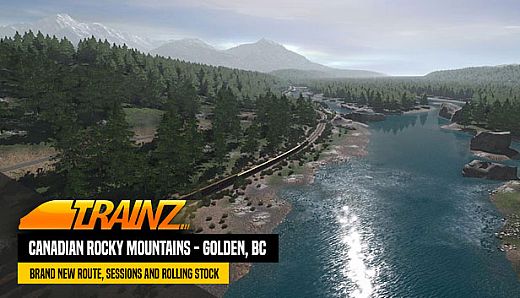 Trainz 2019 DLC: Canadian Rocky Mountains - Golden, BC
