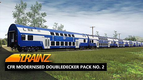 Trainz 2022 DLC - CFR Modernised Doubledecker Pack No. 2 DLC