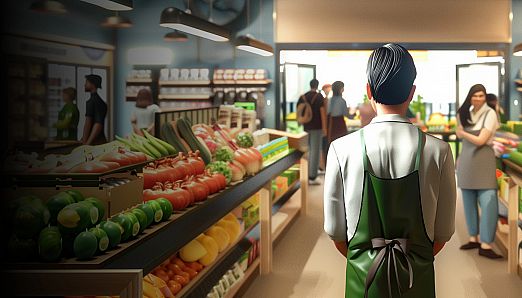 Supermarket Owner Simulator: Business