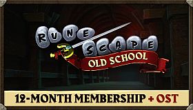 Old School RuneScape 12-Month Membership + OST
