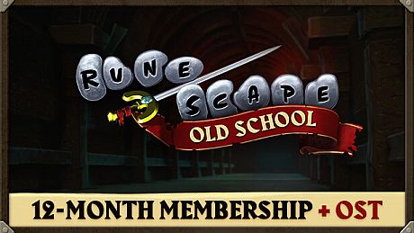 Old School RuneScape 12-Month Membership + OST DLC