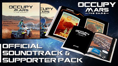 Occupy Mars: Supporter Pack: Official Soundtrack, ArtBook, Comic Book & more DLC
