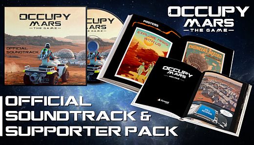 Occupy Mars: Supporter Pack: Official Soundtrack, ArtBook, Comic Book & more